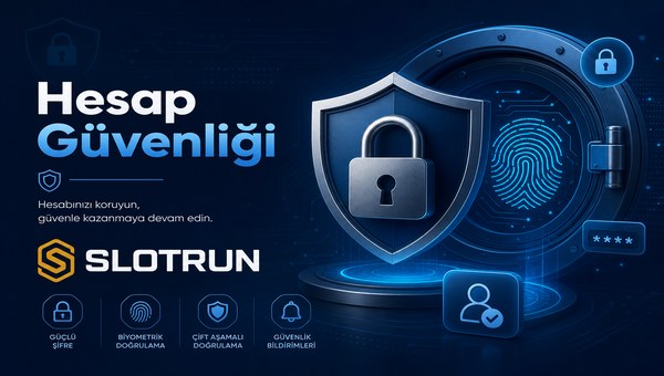 Slotrun hesap güvenliği rehberi makale görseli
