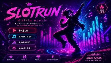 Slotrun Ritim ve Müzik Oyun Modu