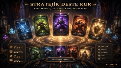 Slotrun Strateji ve Deste Oluşturma Modu